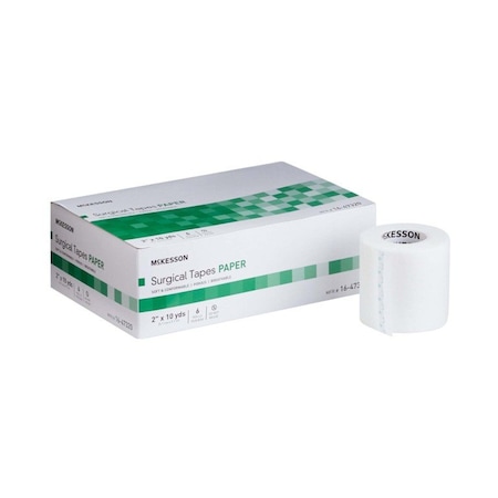 Mckesson Paper Medical Tape, 2 Inch x 10 Yard, White 16-47320